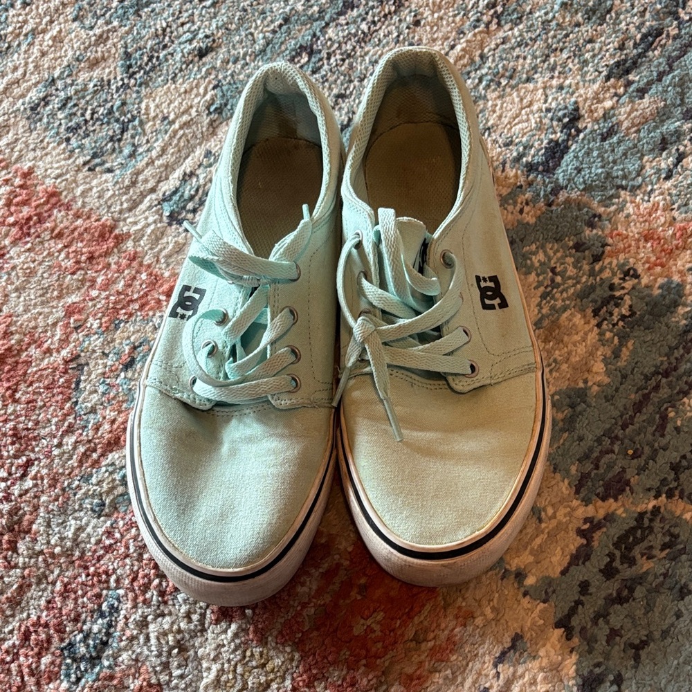DC Women's Mint Green Loafers